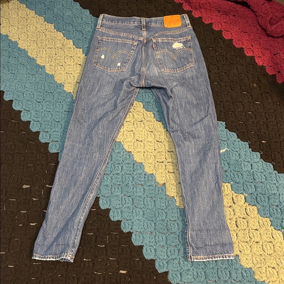 Distressed Levi’s Premium 501 S - Picture 3 of 13
